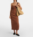 SIR Linen midi dress