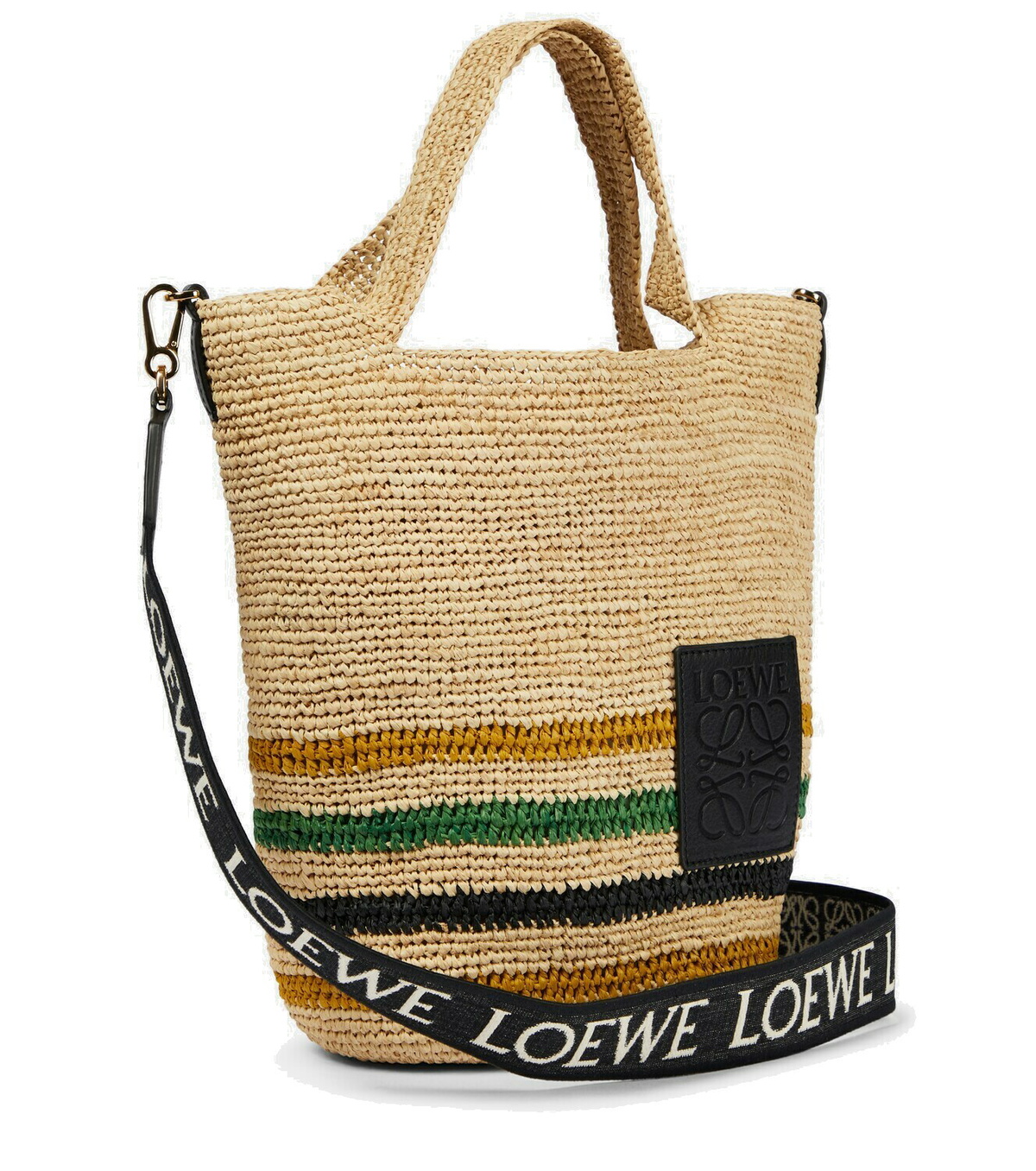 【LOEWE】パウラズ イビザ Slit Mini ラフィア トート バッグ Loewe Paula's Ibiza Slit Mini raffia tote bag Loewe