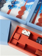 Alexandra Llewellyn - Polar Travel Leather Backgammon Set
