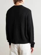 Acne Studios - Kalon Logo-Appliquéd Wool Sweater - Black