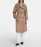 Max Mara Cotton-blend trench coat