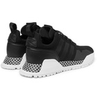 adidas Originals - AF 1.4 Primeknit and Leather Sneakers - Men - Black