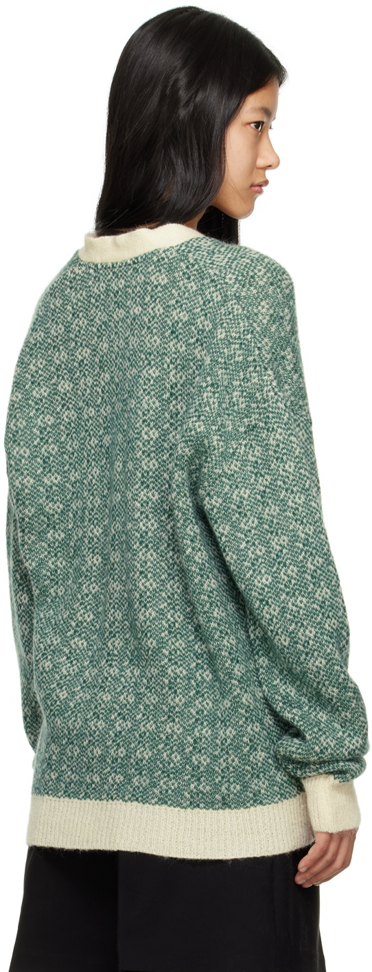 Palmes Green Inter Cardigan