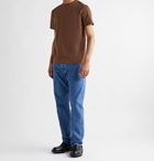 SÉFR - Clin Cotton-Jersey T-Shirt - Brown