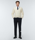 Thom Browne - 4-Bar wool and mohair cardigan