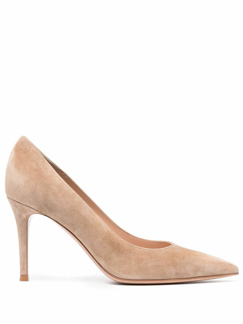 Gianvito Rossi Black Lamb Leather High Heel Pumps main image 0