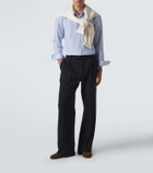 Charvet Striped linen shirt