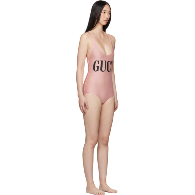 Gucci store pink swimsuit