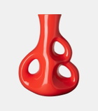 Polspotten Three Ears Medium stoneware vase by Norman Trapman