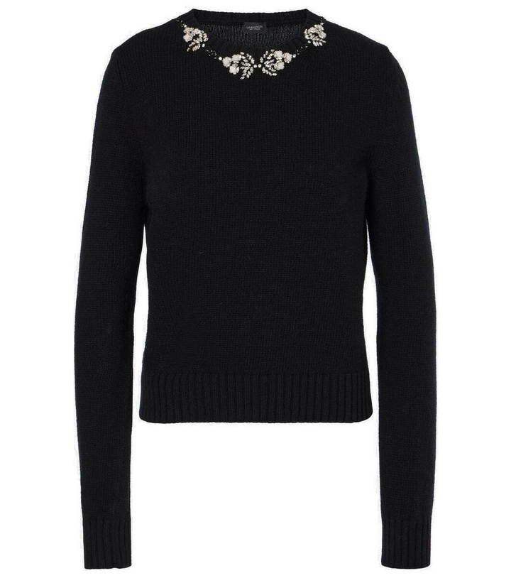 Photo: Giambattista Valli Embellished wool sweater