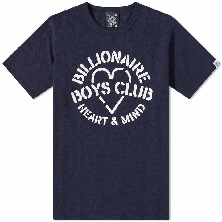 Photo: Billionaire Boys Club Men's Heart & Mind T-Shirt in Navy