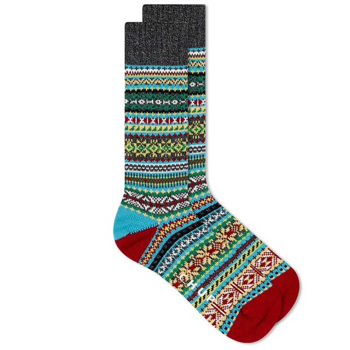 Photo: CHUP by Glen Clyde Company Kimallus Sock in Charcoal