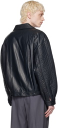 Maryam Nassir Zadeh Black Hero Leather Jacket