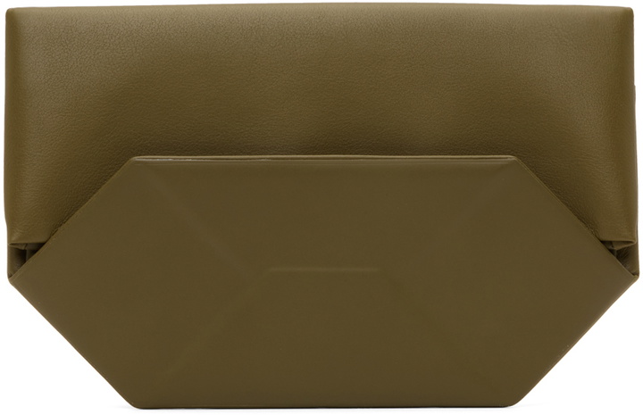 Photo: At.Kollektive Khaki Kostas Murkudis Edition Small Envelope Pouch