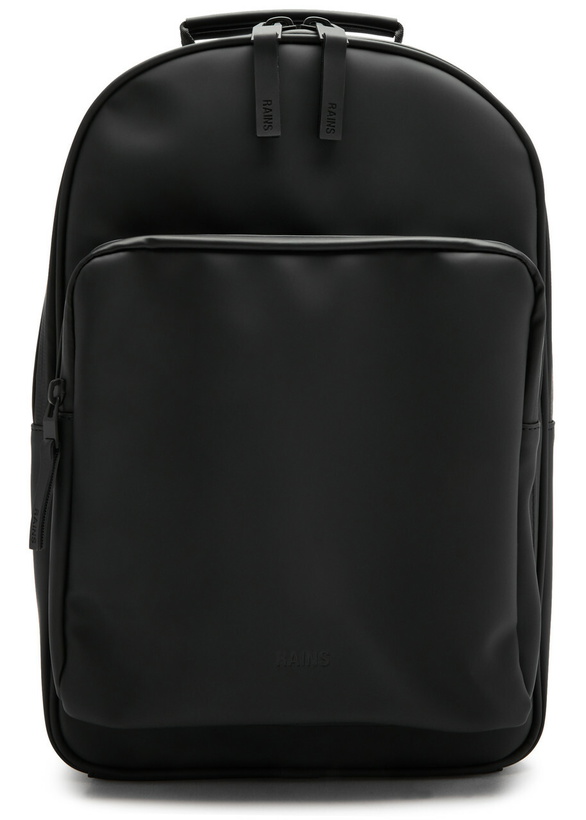 Photo: Rains Rubberised Backpack - Black - One Size