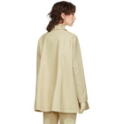 Ovelia Transtoto Beige Worker Coat