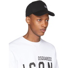 Dsquared2 Black D2000 mg Baseball Cap