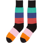 Paul Smith Multicolor Razzle Stripe Socks