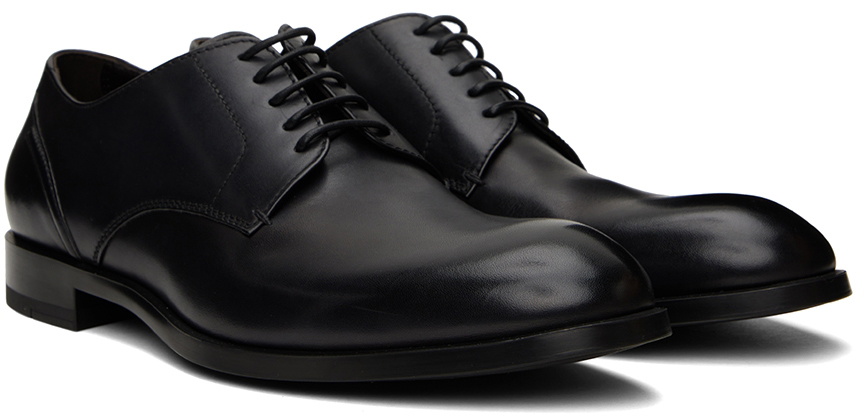 ZEGNA Black Siena Flex Derby Zegna