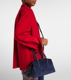 DeMellier Stockholm Small suede top-handle bag