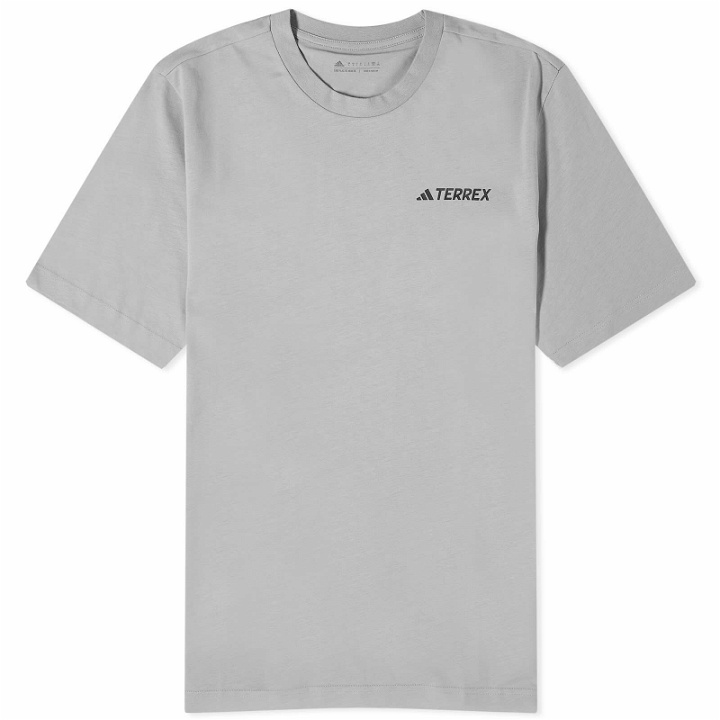 Photo: Adidas Men's Terrex Mountain 2.0 T-Shirt in Solid Grey