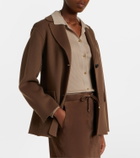 'S Max Mara Ribbed-knit wool cardigan