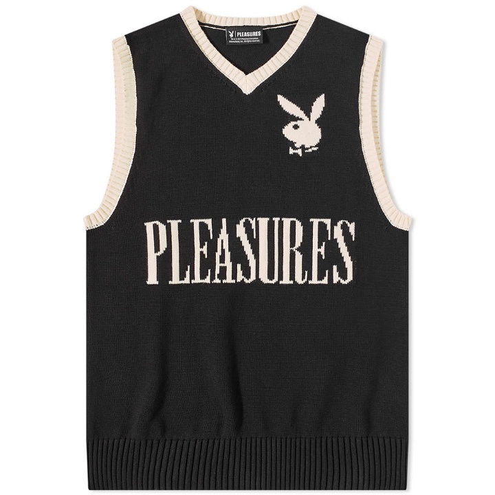 Photo: PLEASURES Playboy Knit Vest