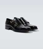 Tom Ford Claydon leather monk strap shoes