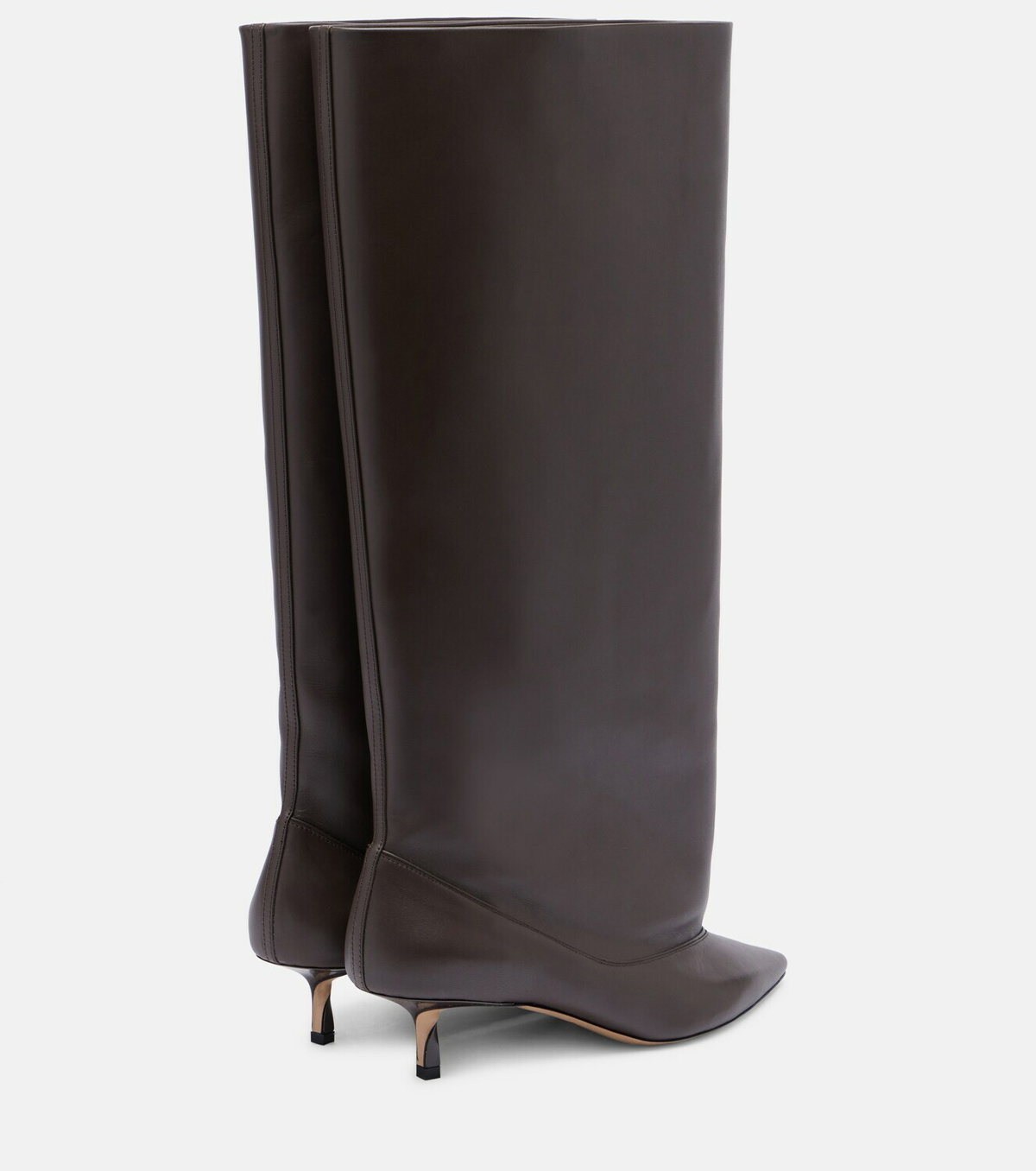 Jacquemus Tourni leather knee-high boots