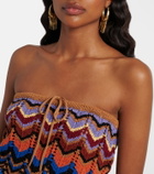 Faithfull Azul crochet cotton-blend romper