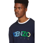 Kenzo Navy Paris Sweater