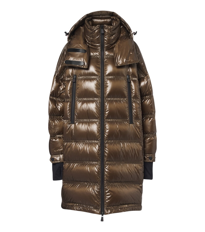 Photo: Moncler Grenoble Rochelairs hooded down coat