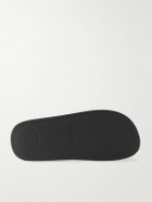 Givenchy - Logo-Embossed Camouflage-Print Leather Slides - Green