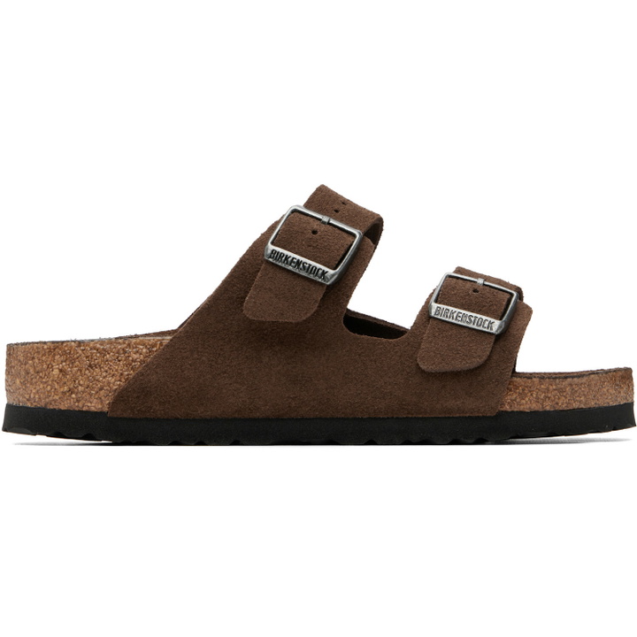 Photo: Birkenstock Brown Regular Arizona Soft Footbed Sandals
