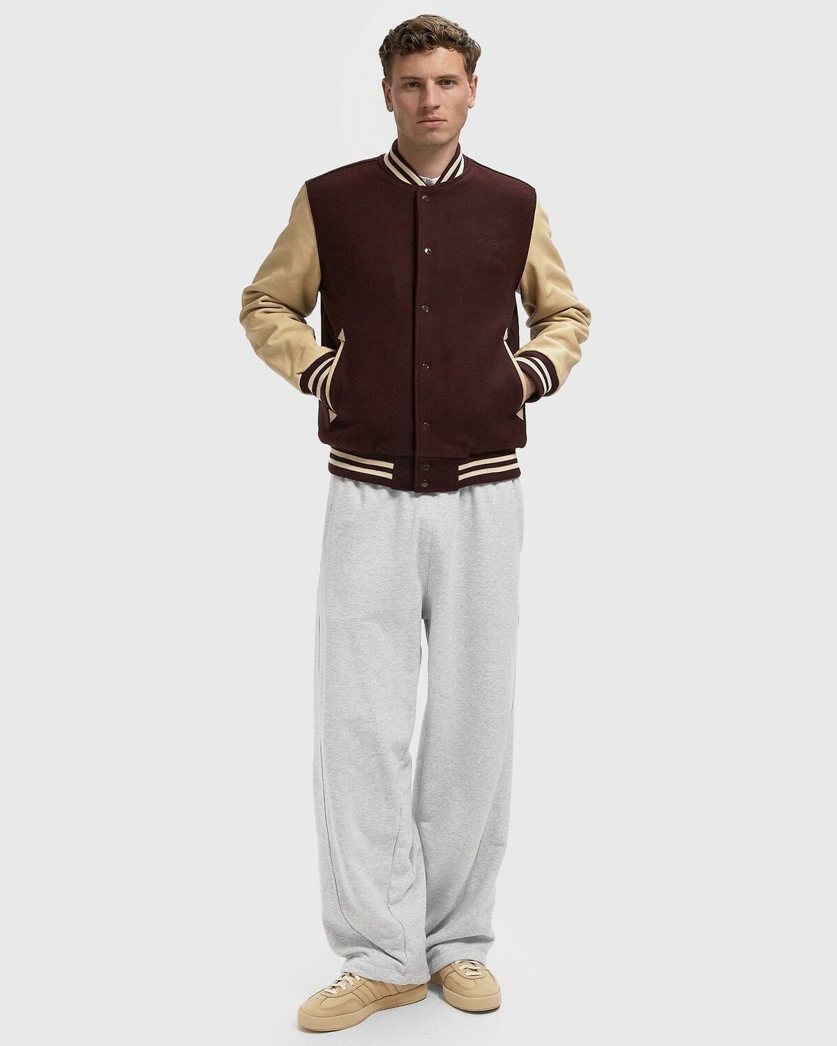 Schott NYC LC8705 JACKET Red Mens Bomber Jackets/College Jacket