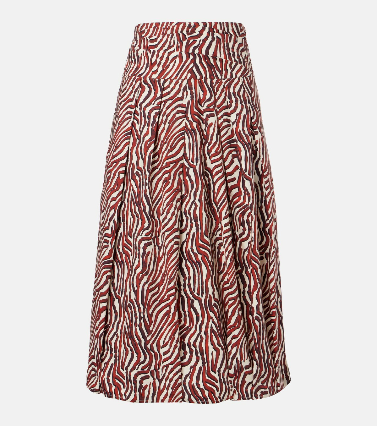 Proenza Schouler White Label Nessa printed cotton-blend maxi skirt