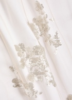 Marques' Almeida Floral Sequin-embellished Tulle and Cotton T-shirt White