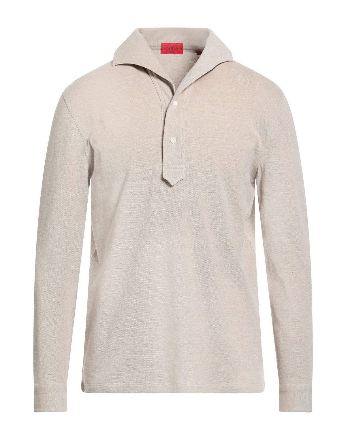 Isaia Mens Polo shirt in Beige