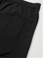 Craig Green - Wide-Leg Layered Cotton-Poplin Shorts - Black