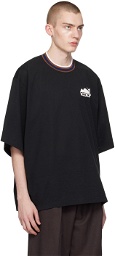 kolor Black Printed T-Shirt