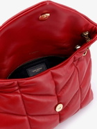 Saint Laurent Loulou Puffer Red Womens Shoulder Bag