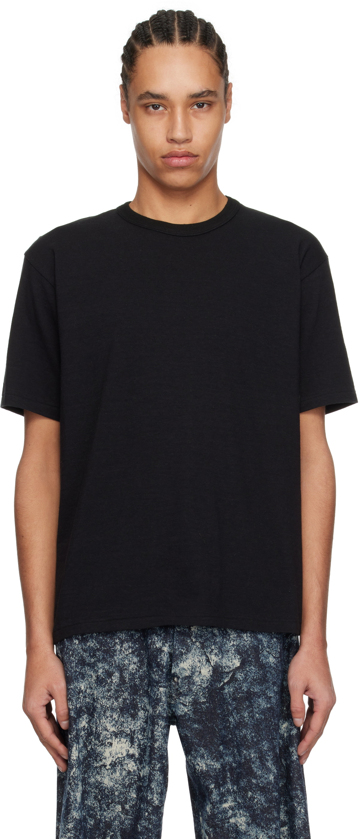 Taiga Takahashi Black Lot. 616 T-shirt Taiga Takahashi