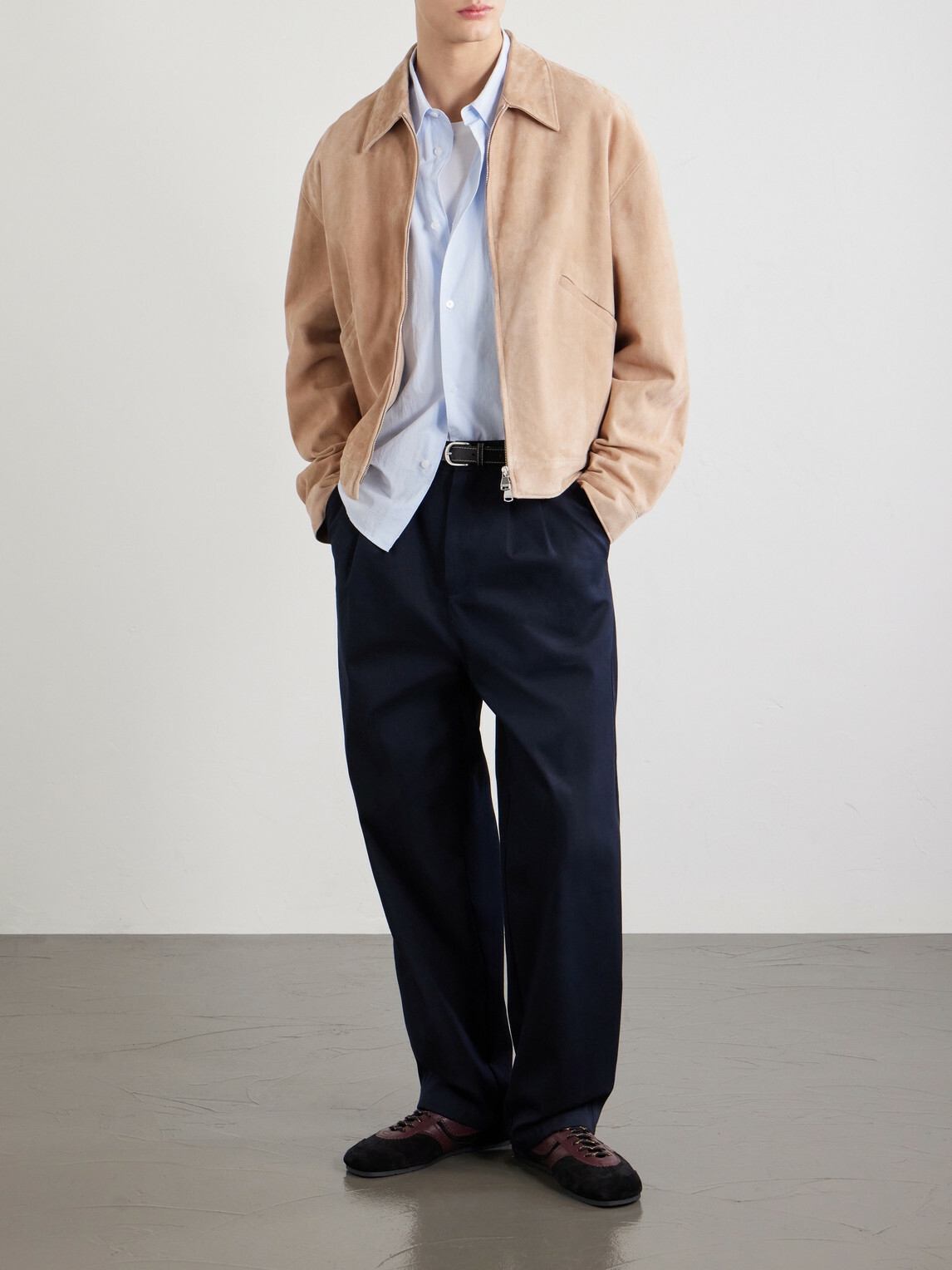 FRAME - Cotton-Poplin Shirt - Blue