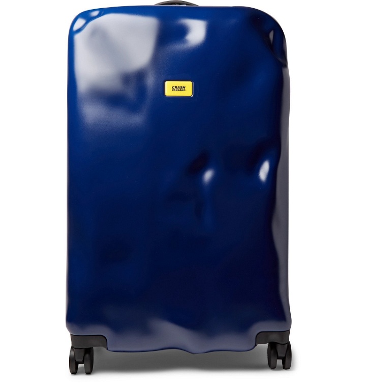 Photo: Crash Baggage - Icon Large Polycarbonate Suitcase - Blue