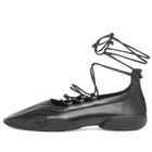 MIISTA Women's Averie Lace Ballerina in Black