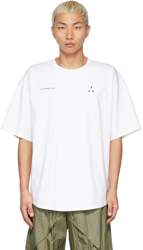 Photo: A. A. Spectrum White 'All About Spectrum' T-Shirt