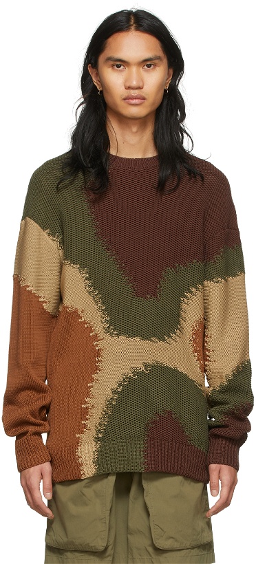 Photo: Dolce & Gabbana Khaki Reborn To Live Camouflage Sweater