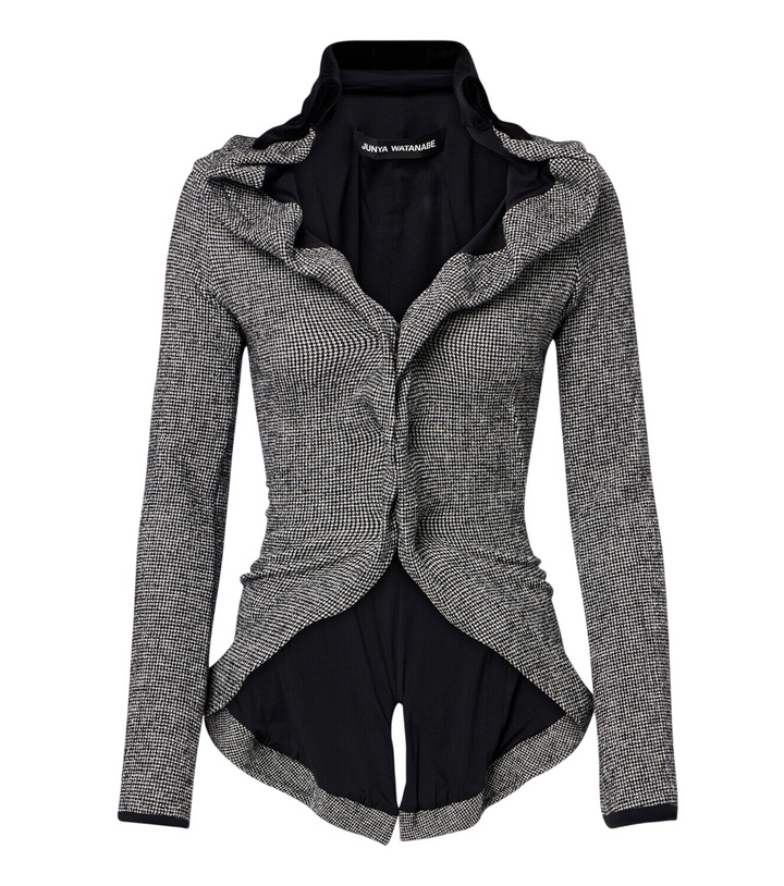 Photo: Junya Watanabe Houndstooth wool-blend jacket