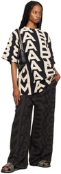 Marc Jacobs Black 'The Monogram' T-Shirt