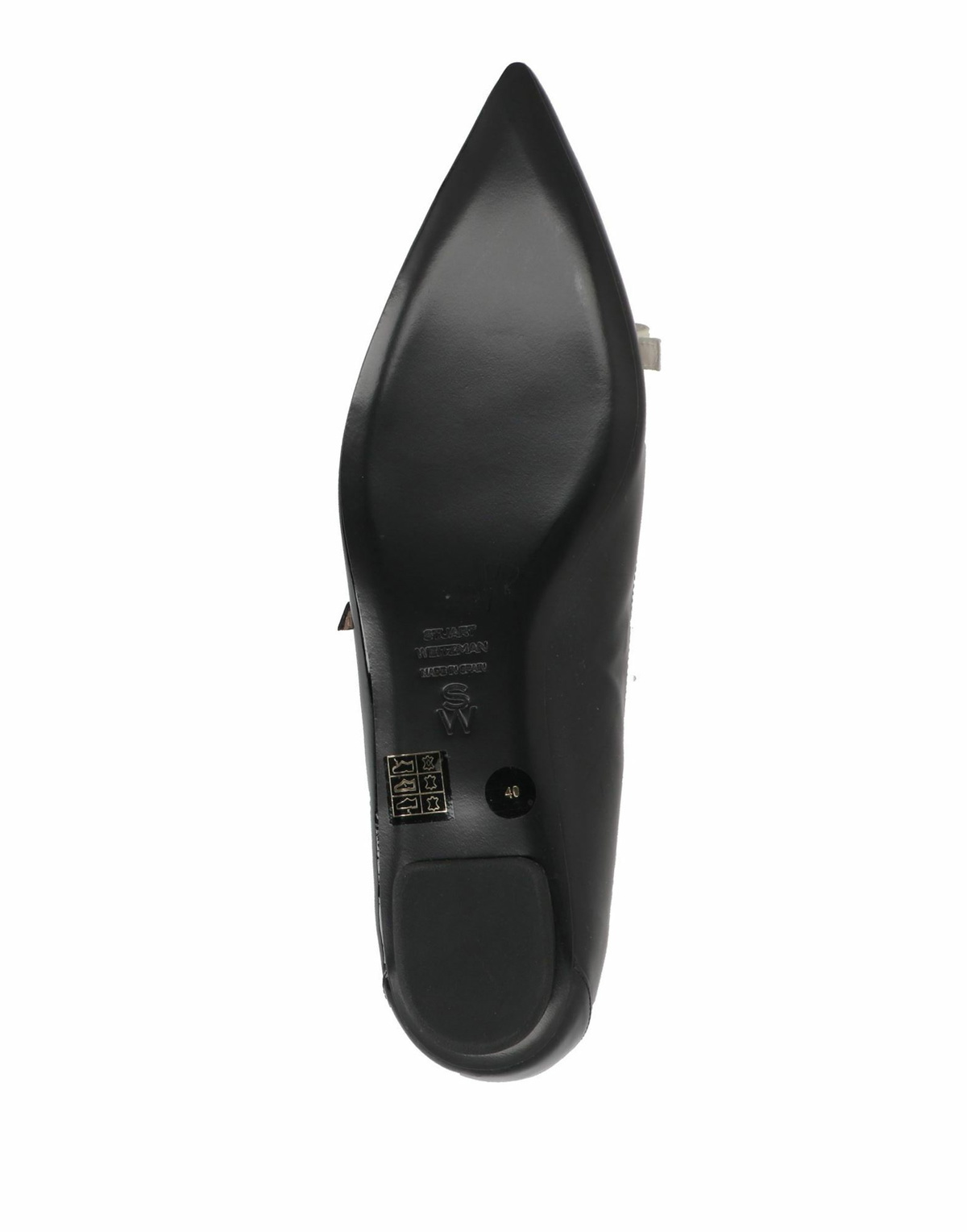 Stuart Weitzman Womens Ballet flats in Black